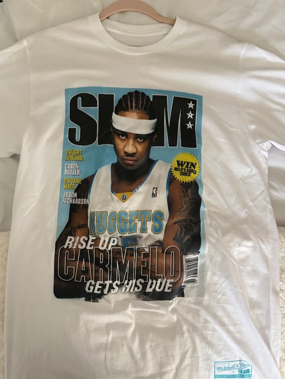 Mitchell and Ness Carmelo Anthony TShirt